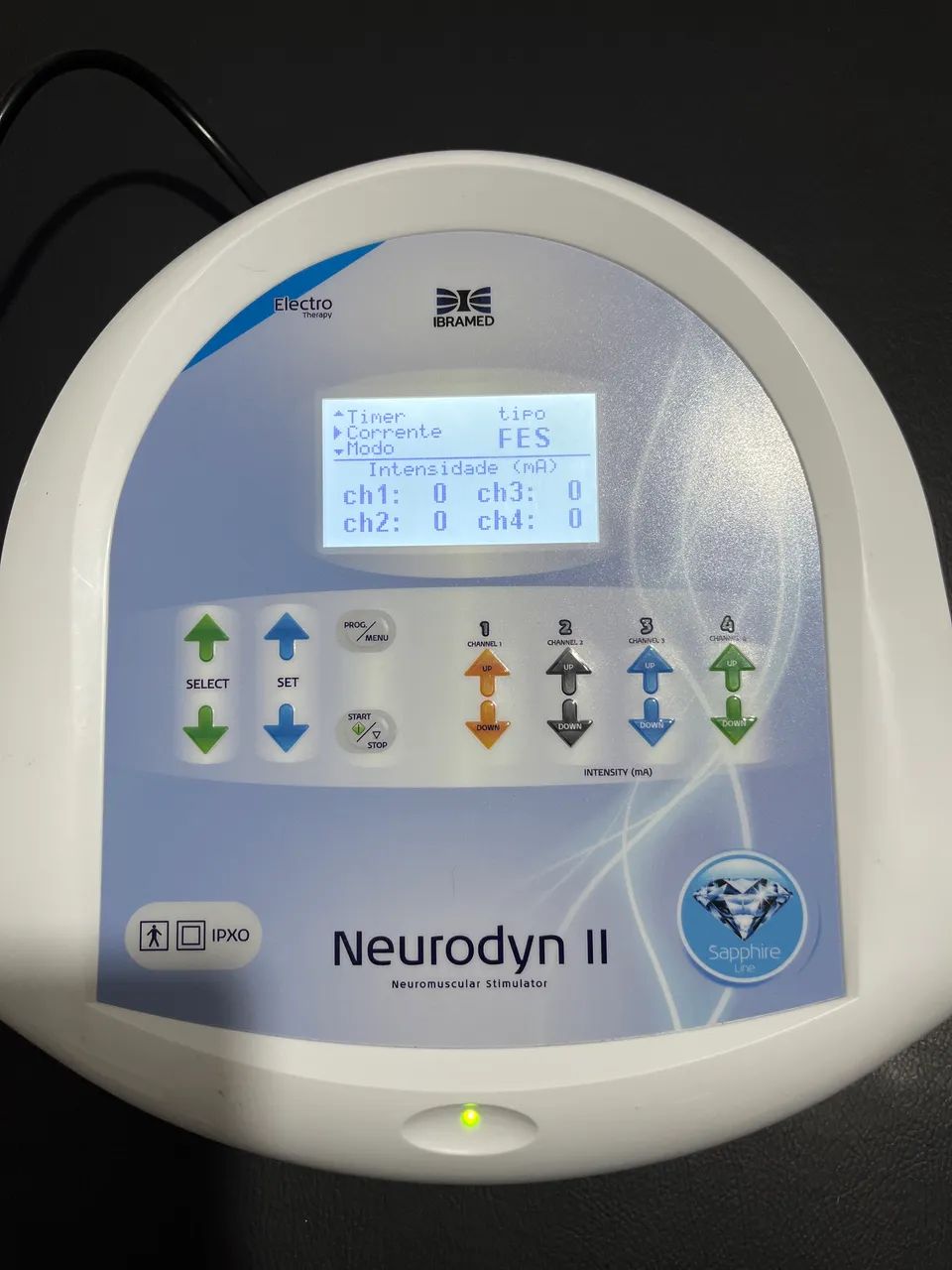 Neurodyn II 04 Canais - Aparelho Neuromuscular com Correntes Tens/ Fes e Russa - Foto 5