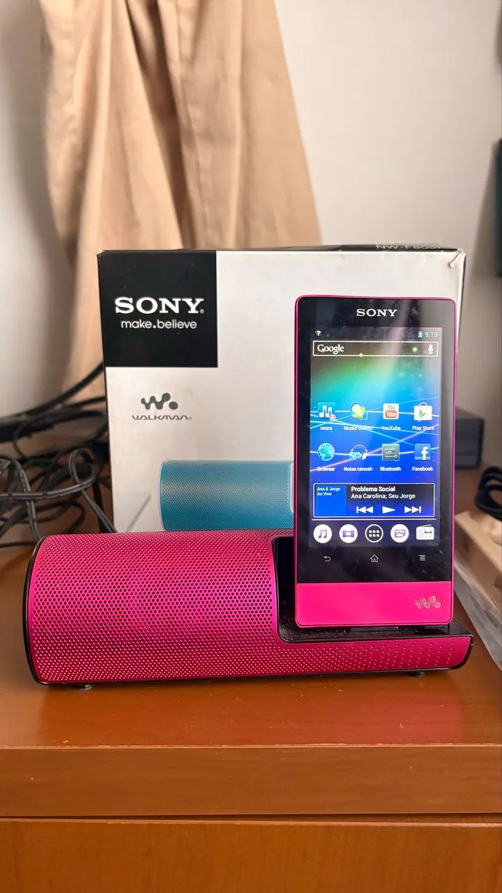 Sony Walkman NW-F805K 16GB - Importado do Japão (Na Caixa