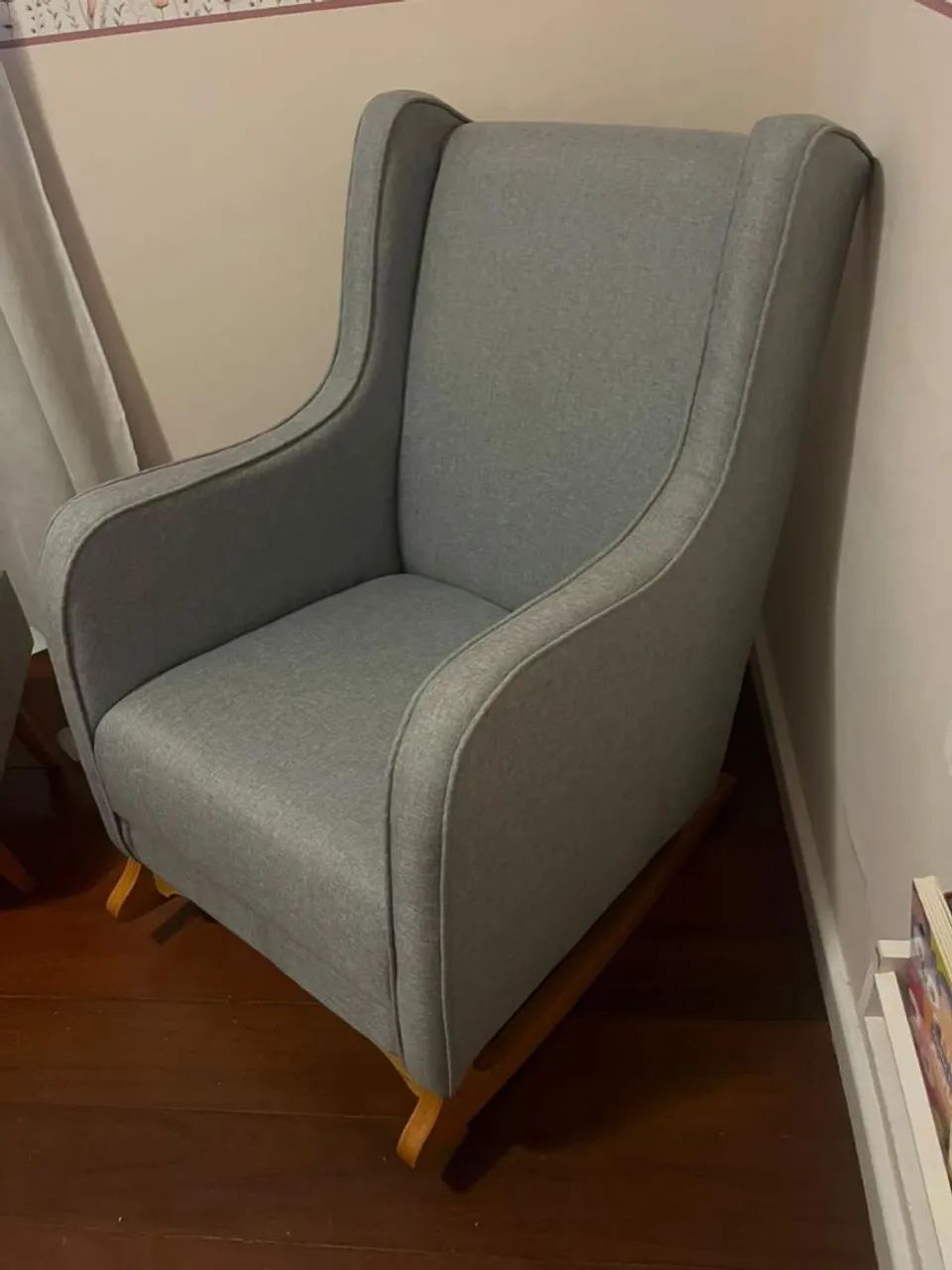 Poltrona de amamentação cinza - Foto 2
