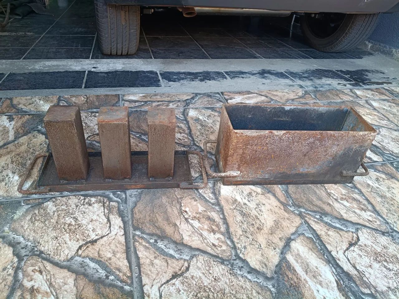 Forma de blocos de cimento  - Foto 3