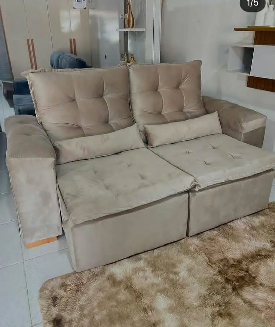 Sofá retrátil de luxo  - Foto 2