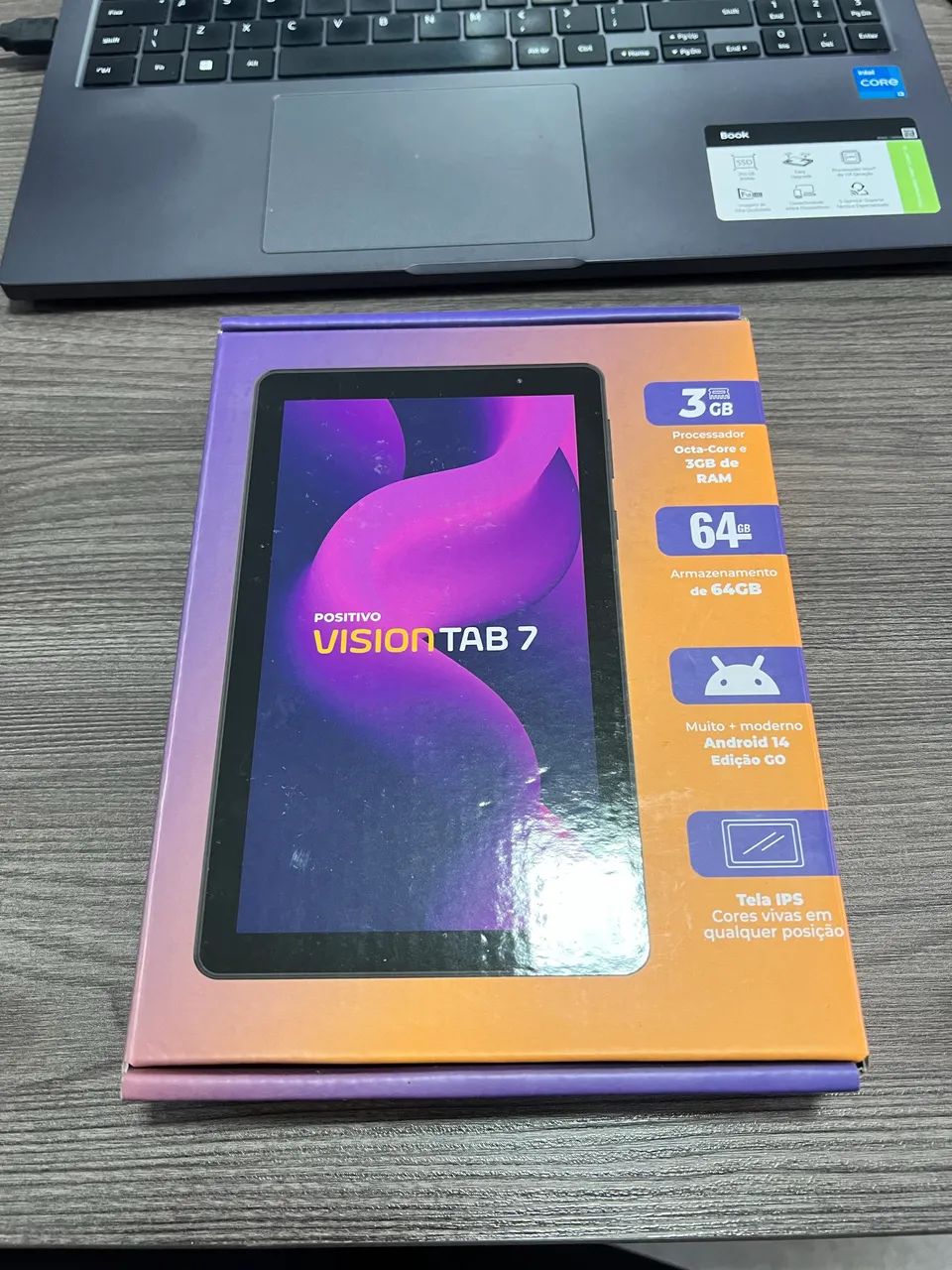 TABLET POSITIVO VISION TAB 7 ? COMPACTO, PRÁTICO E IDEAL PARA O DIA A DIA. 