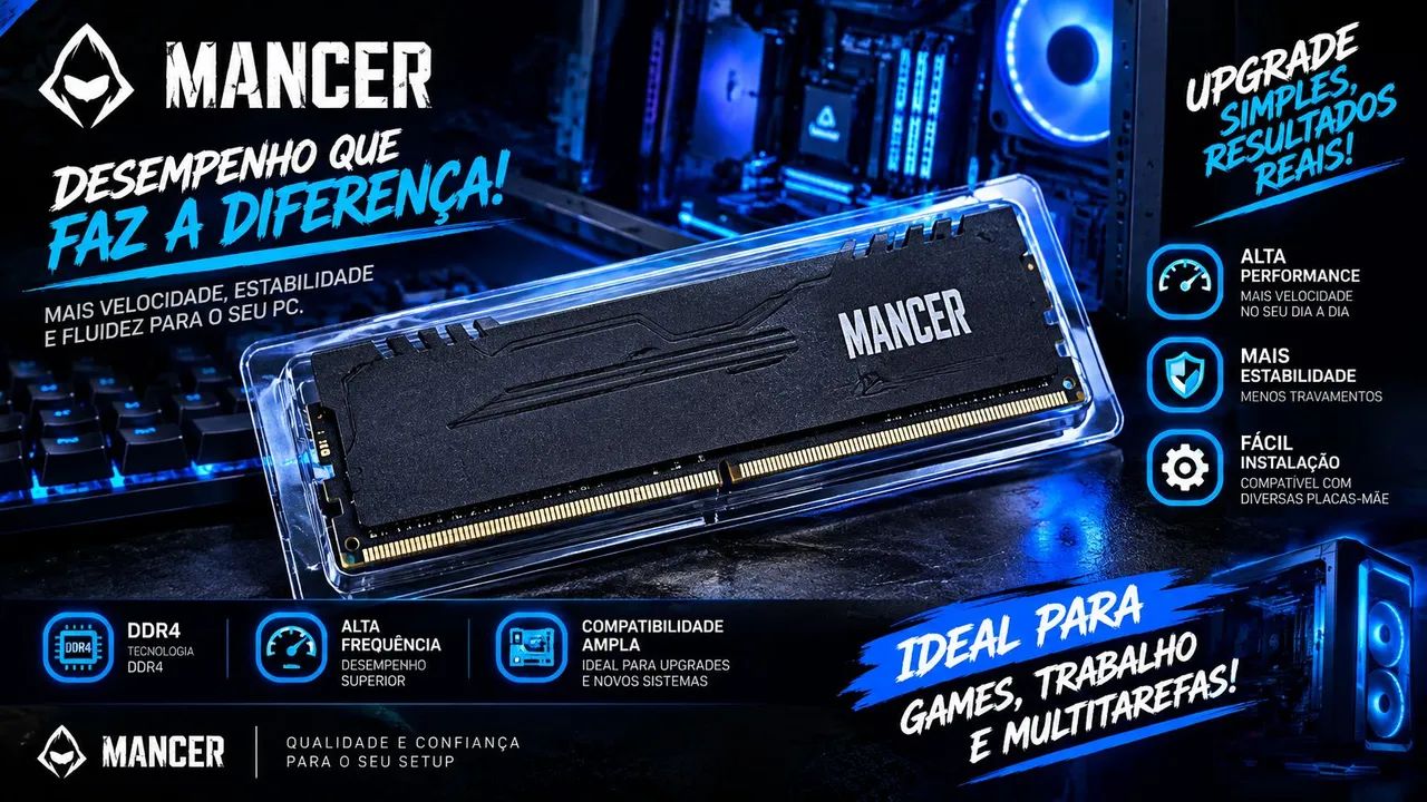 Memoria ram ddr4 3200mhz perfeito estado