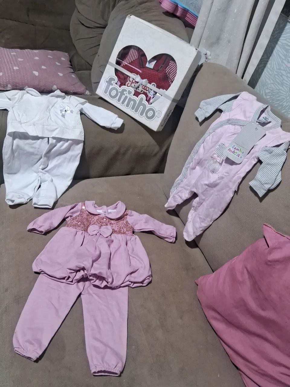 Kit para enxoval de bebe    