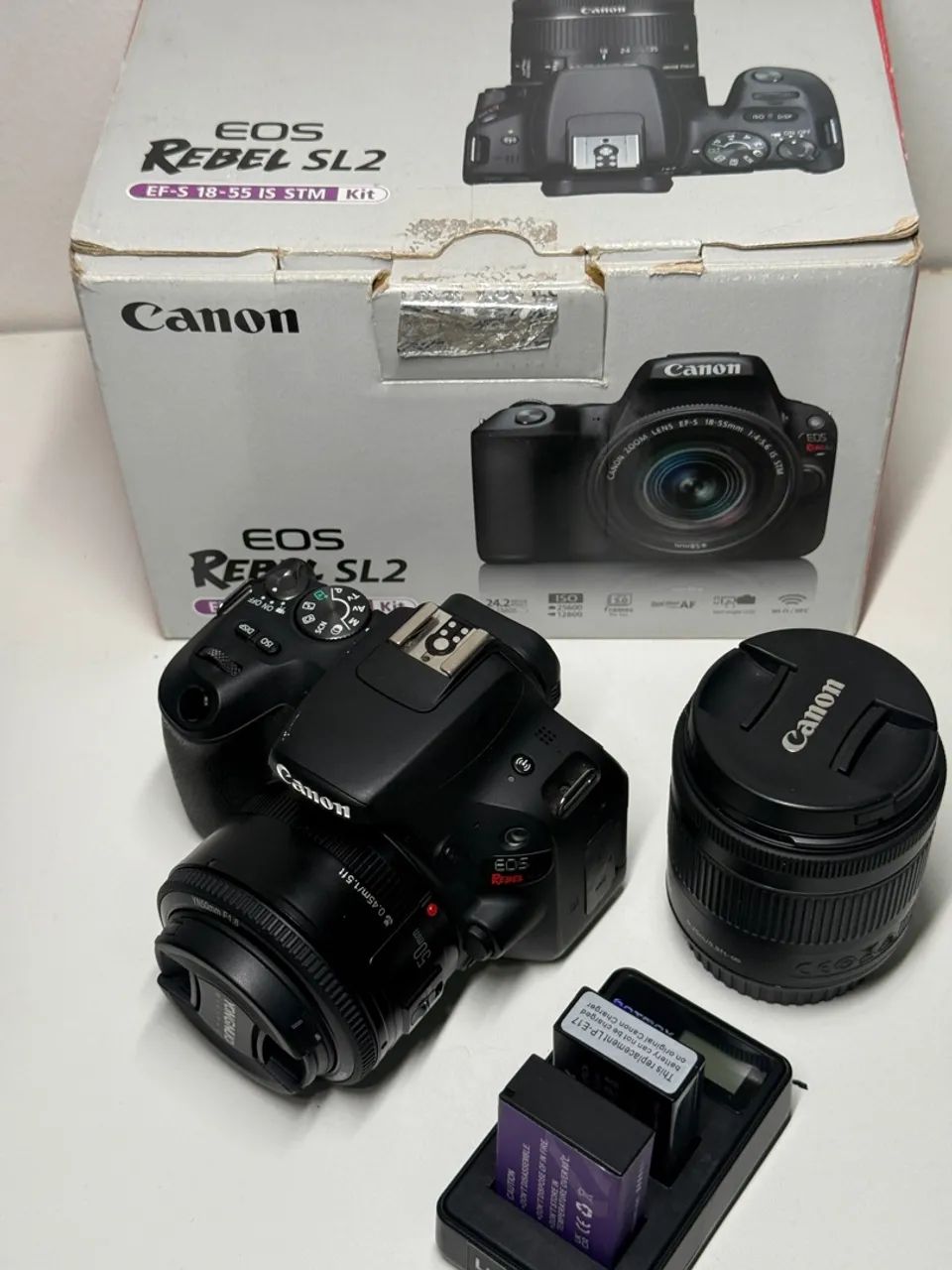 CÂNON SL2 KIT COMPLETO + 50mm - Foto 4