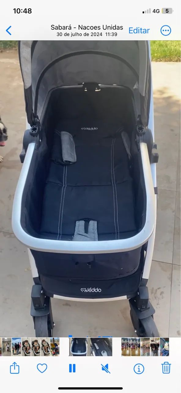 Carrinho de Bebê Kiddo