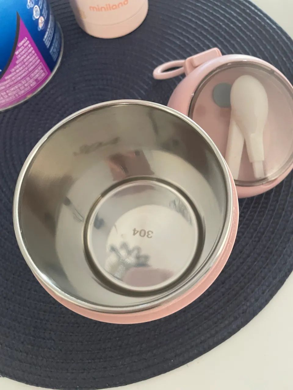 Copo térmico para comida bebê - Foto 2