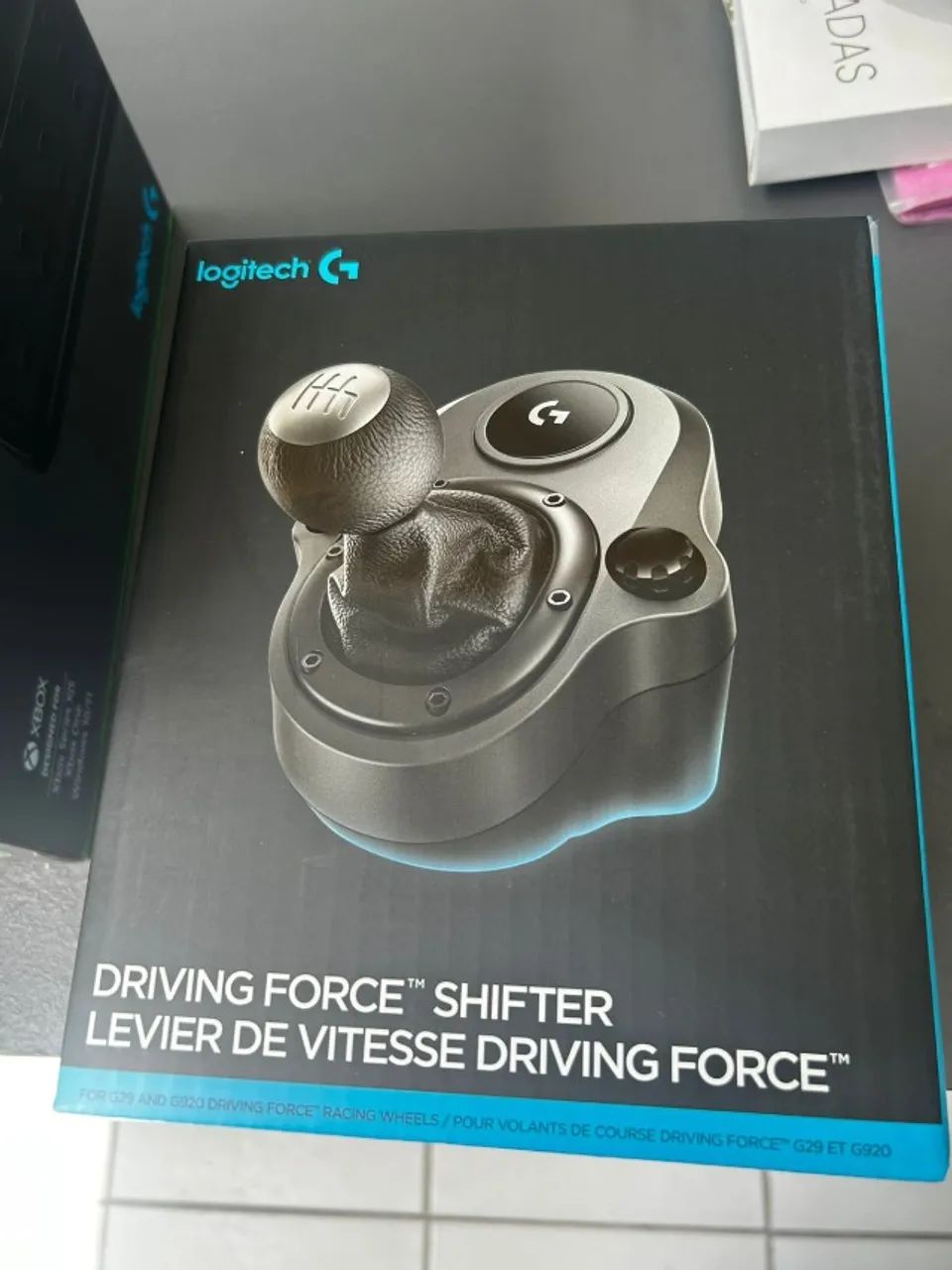 Volante Logitech + Câmbio Logitech - Foto 4