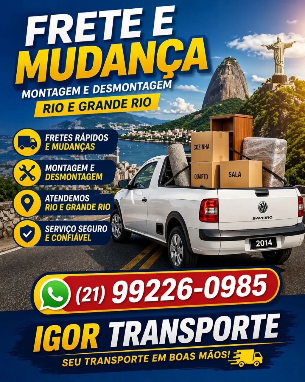 Fretes #carretos mudanças 