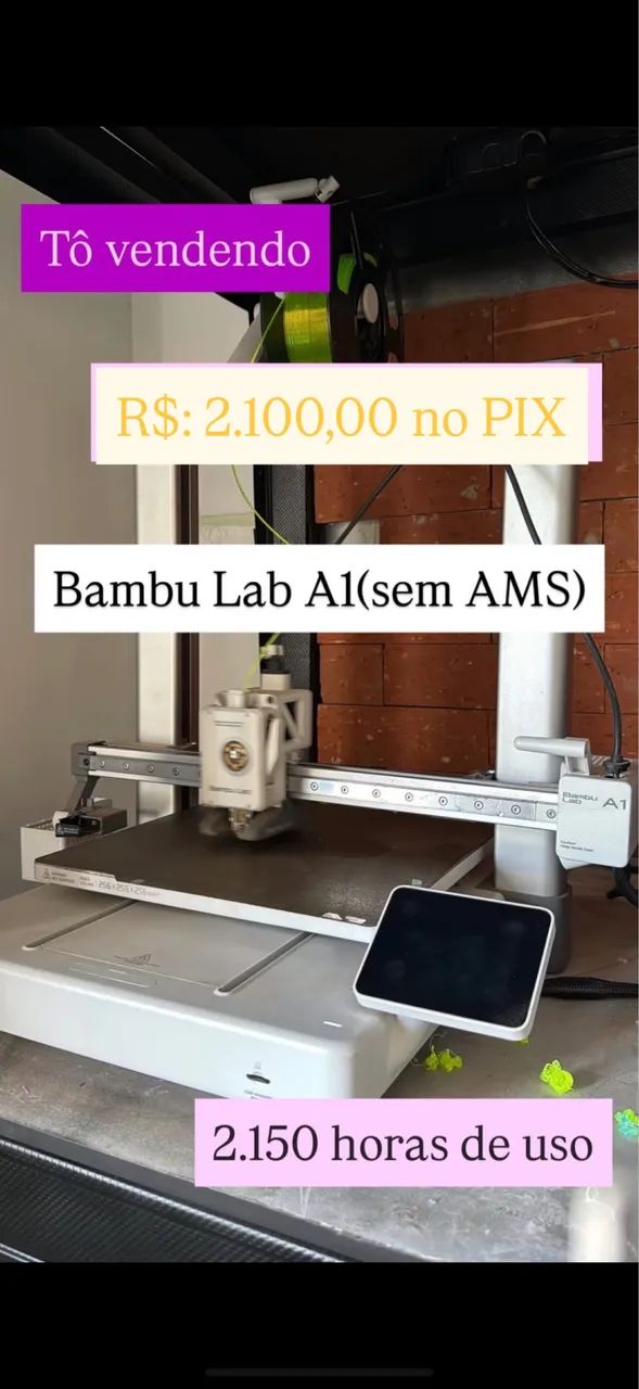 Impressora bambu lab A1