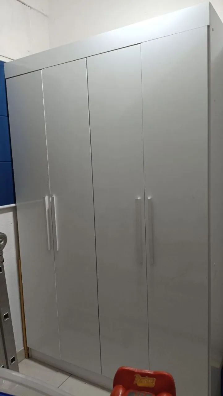 Guarda Roupa Solteiro Branco 