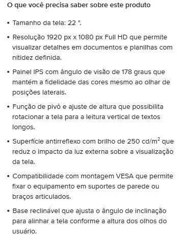 Monitores DELL - linha escritório. - Foto 3