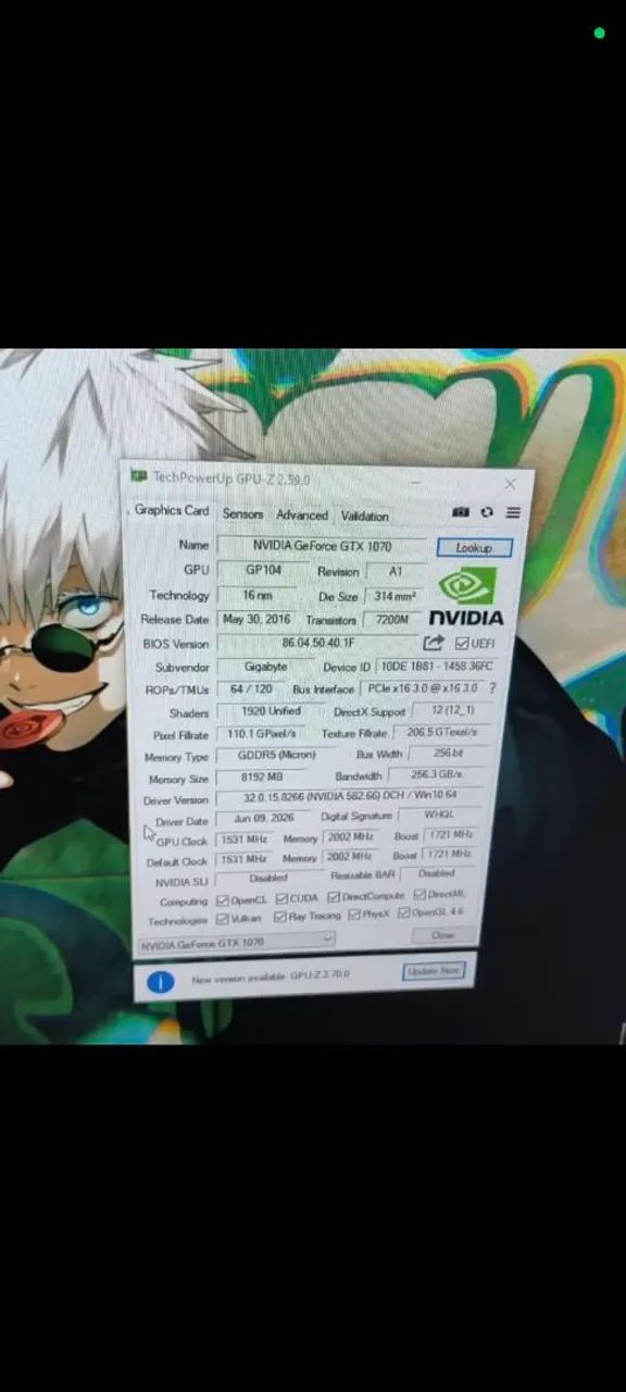 Gtx 1070 8gb - Foto 3