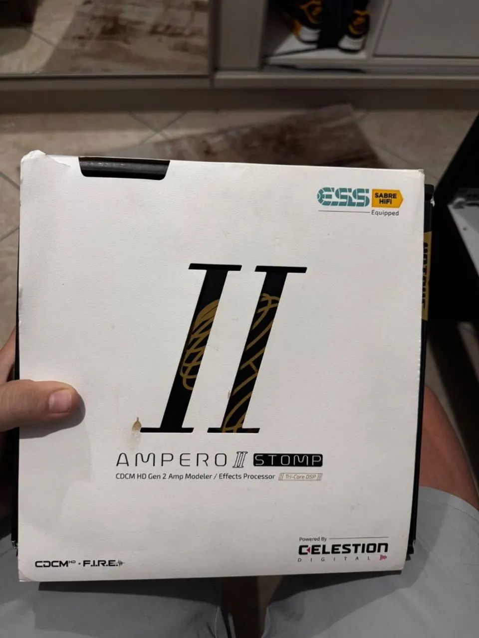 Pedaleira hotone ampero 2 - Foto 3