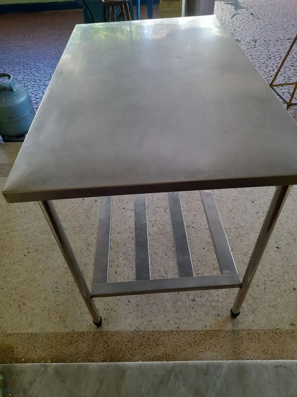 Mesa de inox 120 por 70cm  - Foto 5