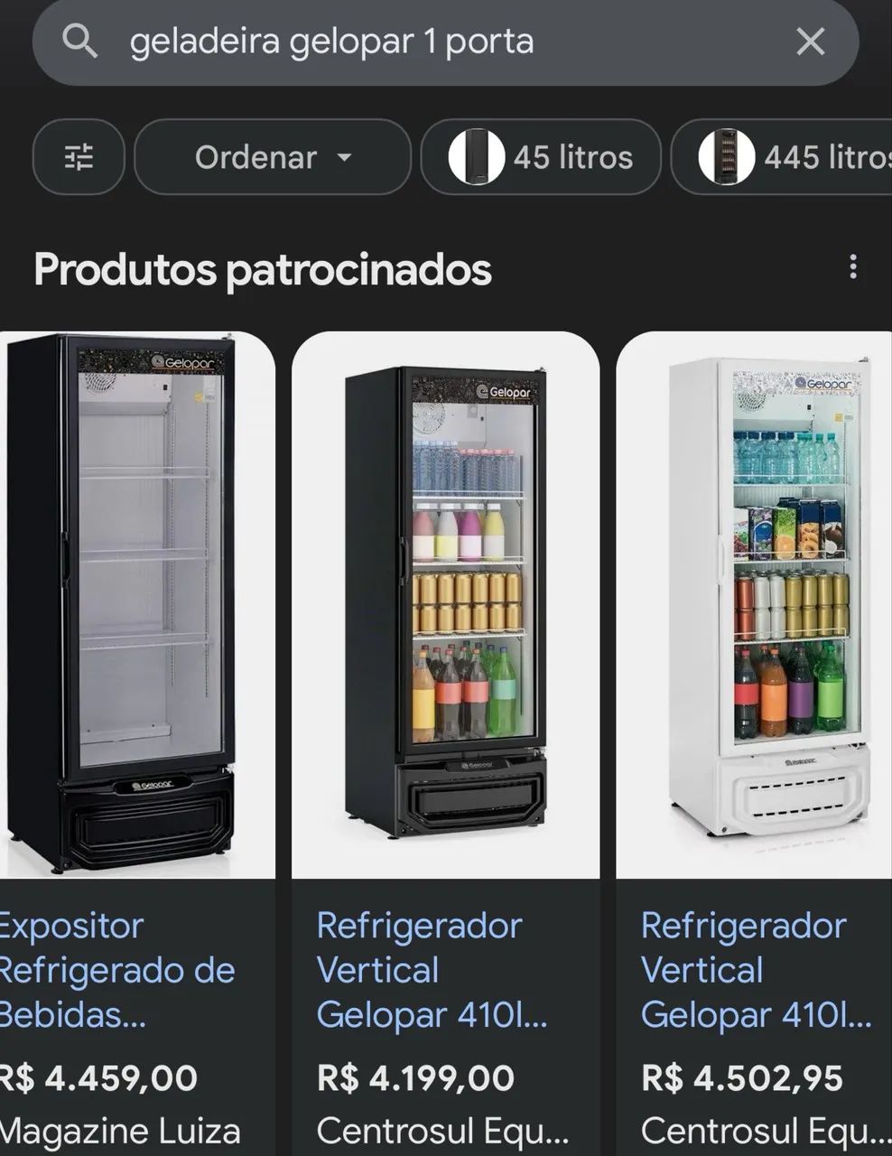 Geladeira expositor GELOPAR 1 Porta Vermelha.  - Foto 5