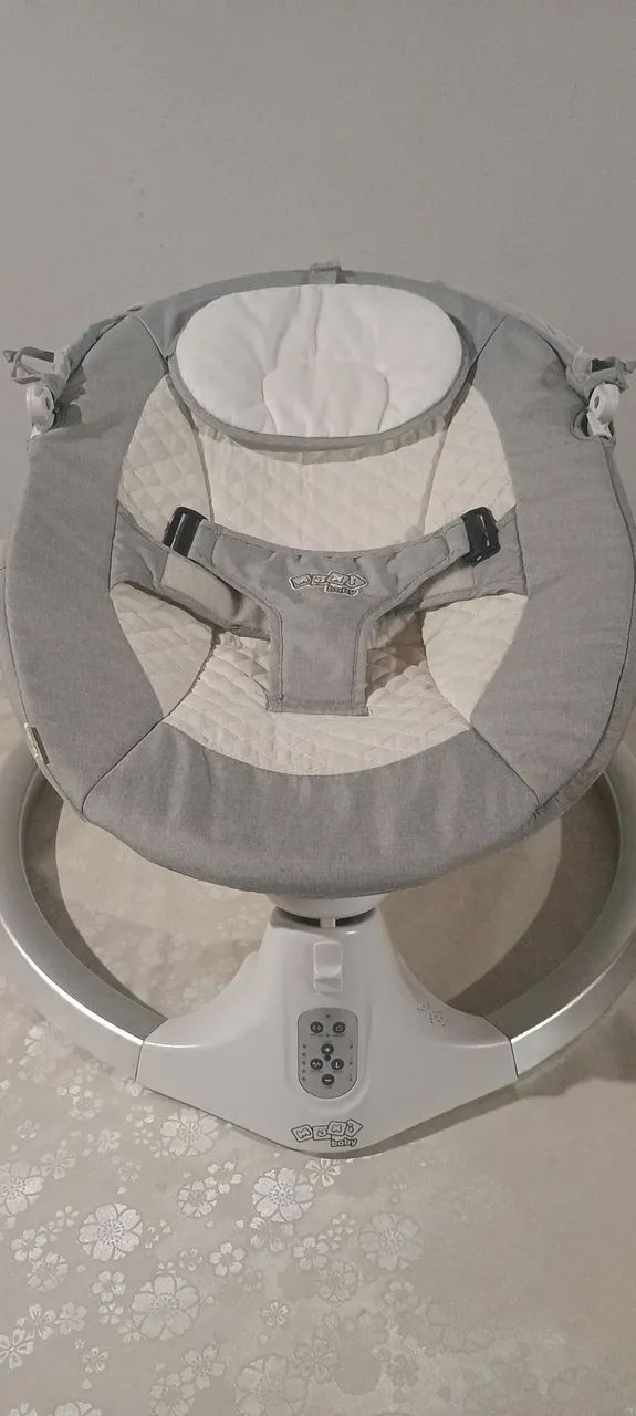 Cadeira de Descanso e Balanço Bebê Elétrica Maxi Baby - Foto 4