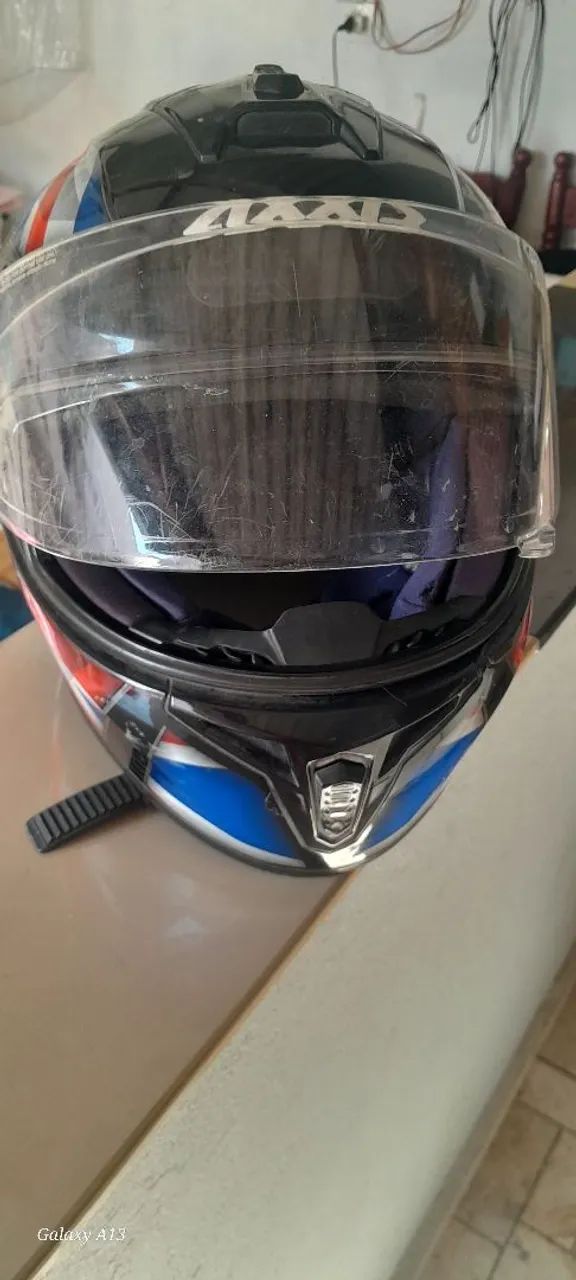 Capacete capa de chuva e luvas - Foto 3