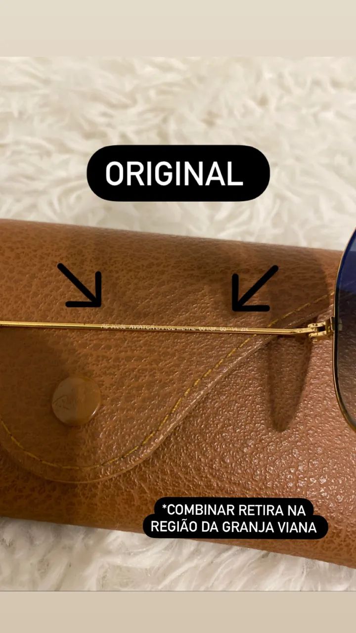 Óculos Ray-Ban original 