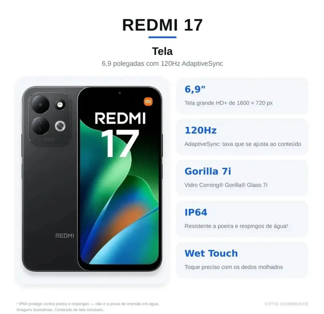 Redmi 17 256gb lacrado - Celulares e Smartphones - Ouro Preto