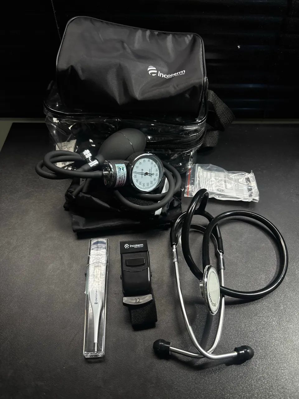 KIT Profissional de saúde estetoscópio  - Foto 4