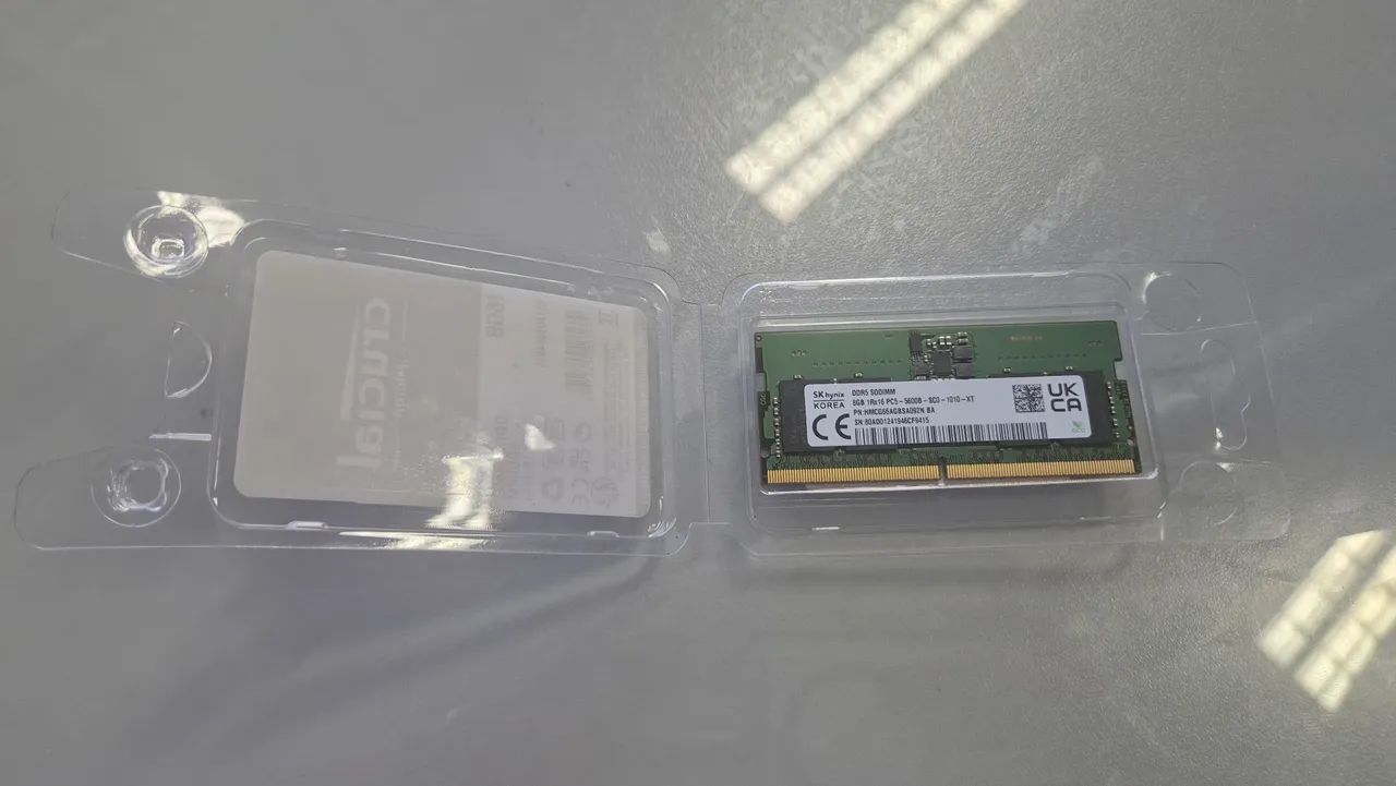 Memoria notebook DDR5 8Gb 5600 - Foto 2