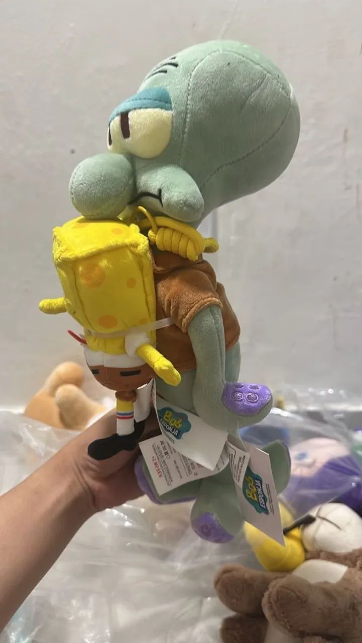 Lula molusco e Bob esponja  - Foto 2