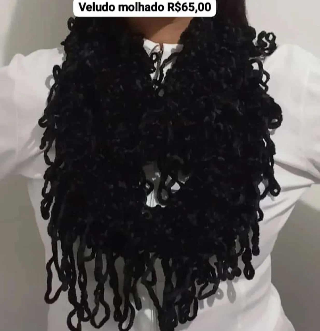 Cachecóis de tricô ? novos  - Foto 5