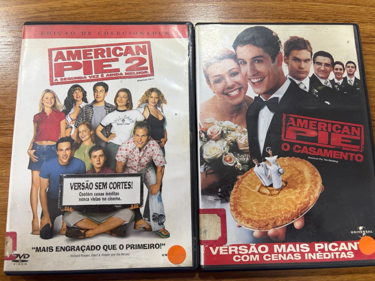 DVDs American Pie - 2 e o Casamento Usados de Locadora