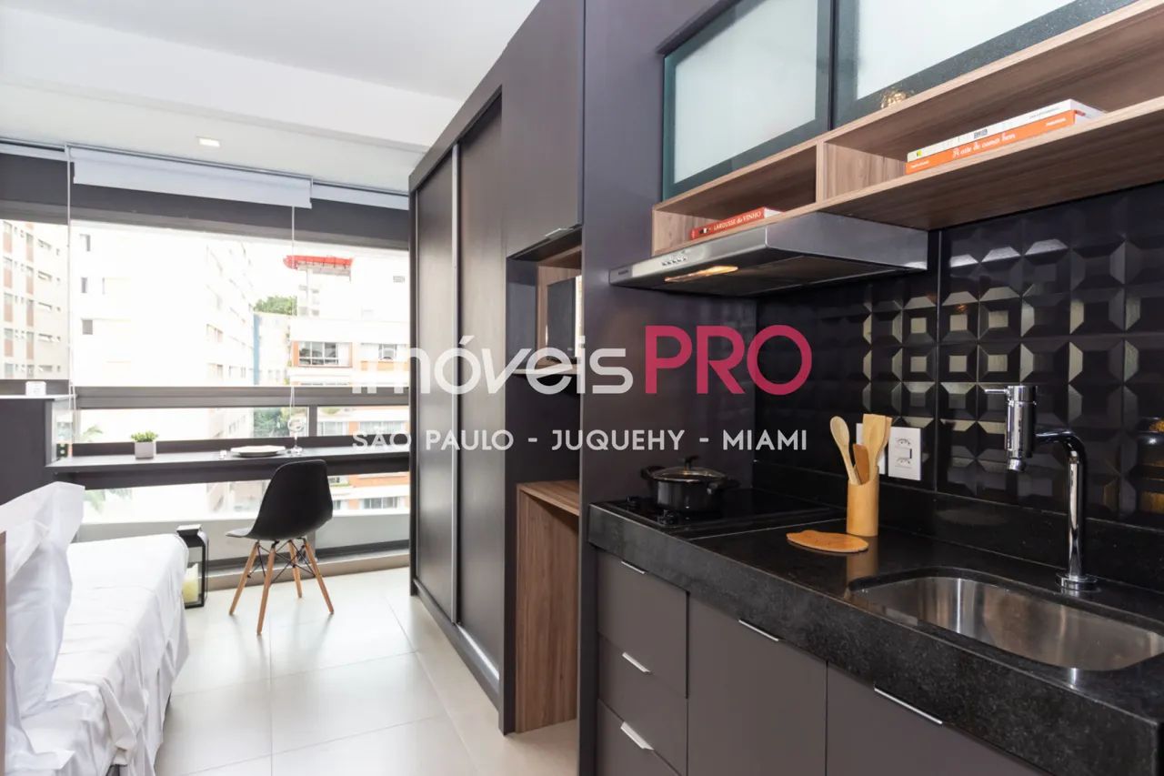 Studio, porteira fechada, no Pinheiros, sem vaga
