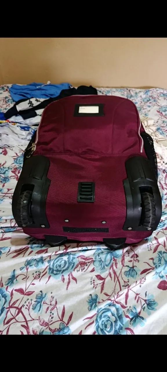Mochila de viagem Fortaleza com rodinhas  - Foto 3