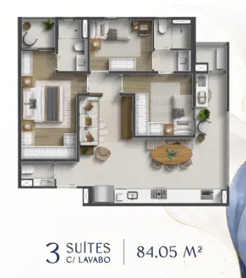 PLANTA 41m²