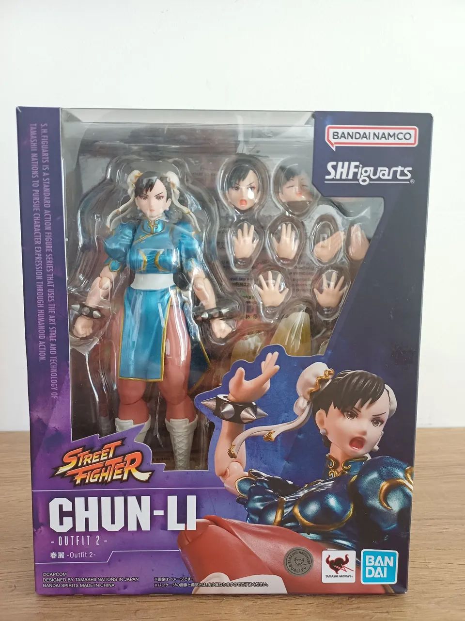 Chun Li sh figuarts Outfit 2 - Bandai Street Fighter action figure