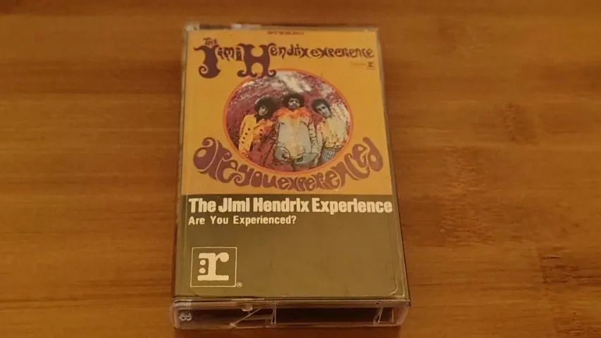 Fita K7 Jimi Hendrix Experience - Are You Experienced Importada (1st press, Dolby System)