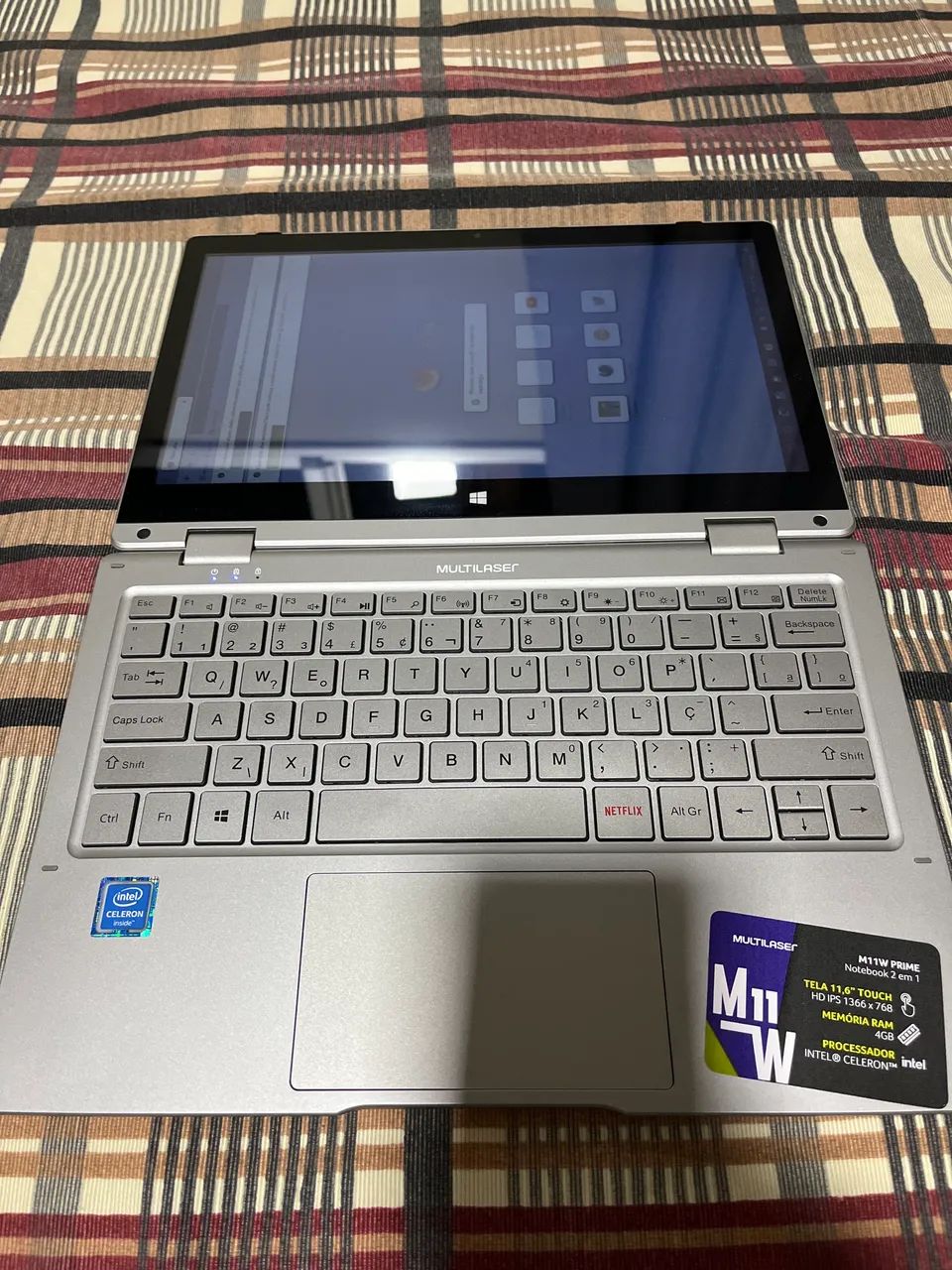 Notebook Tablet Multilaser funcionando 100% - Foto 6