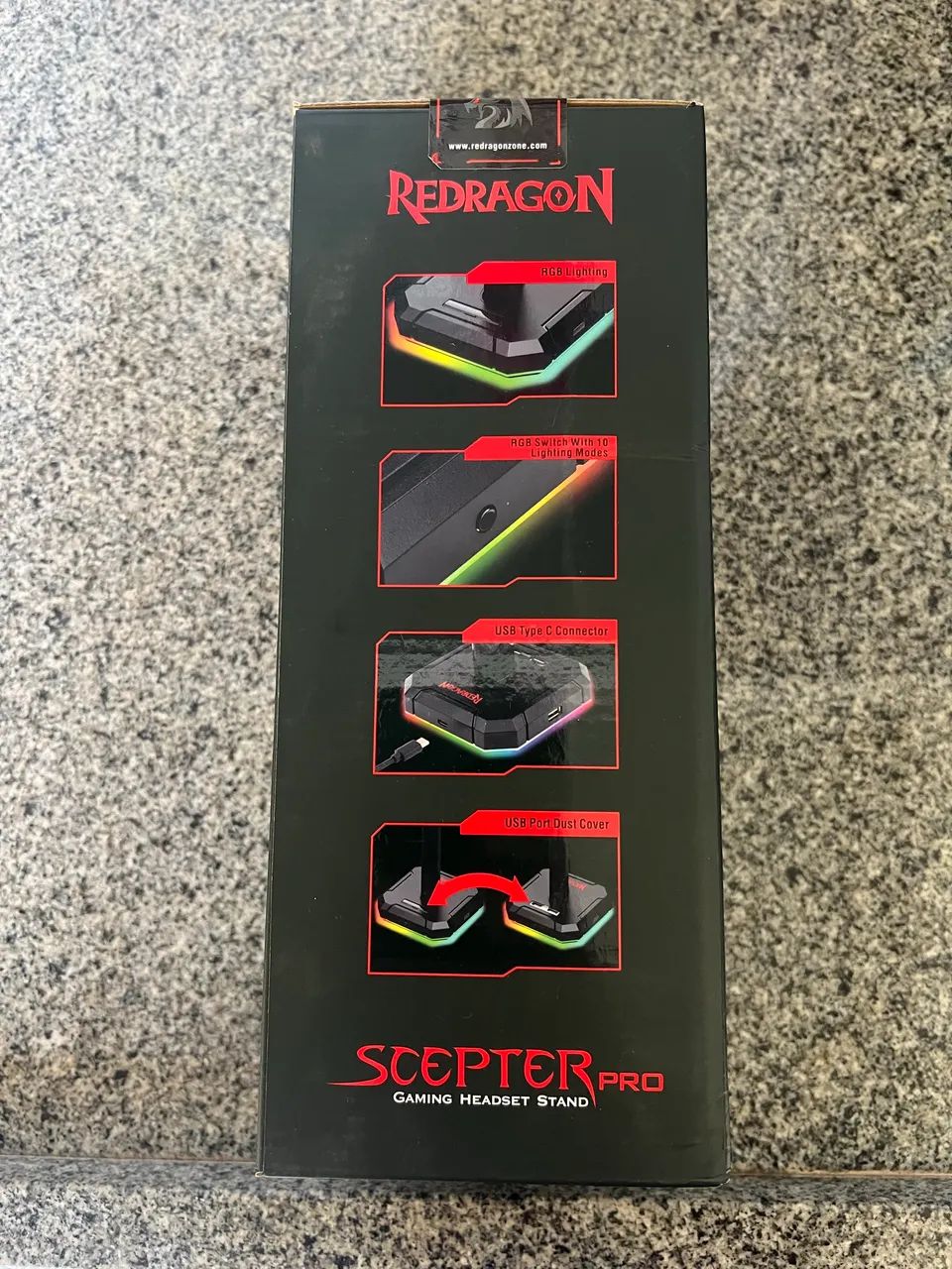 Suporte para Headset Redragon Scepter Pro HA300 - Foto 2