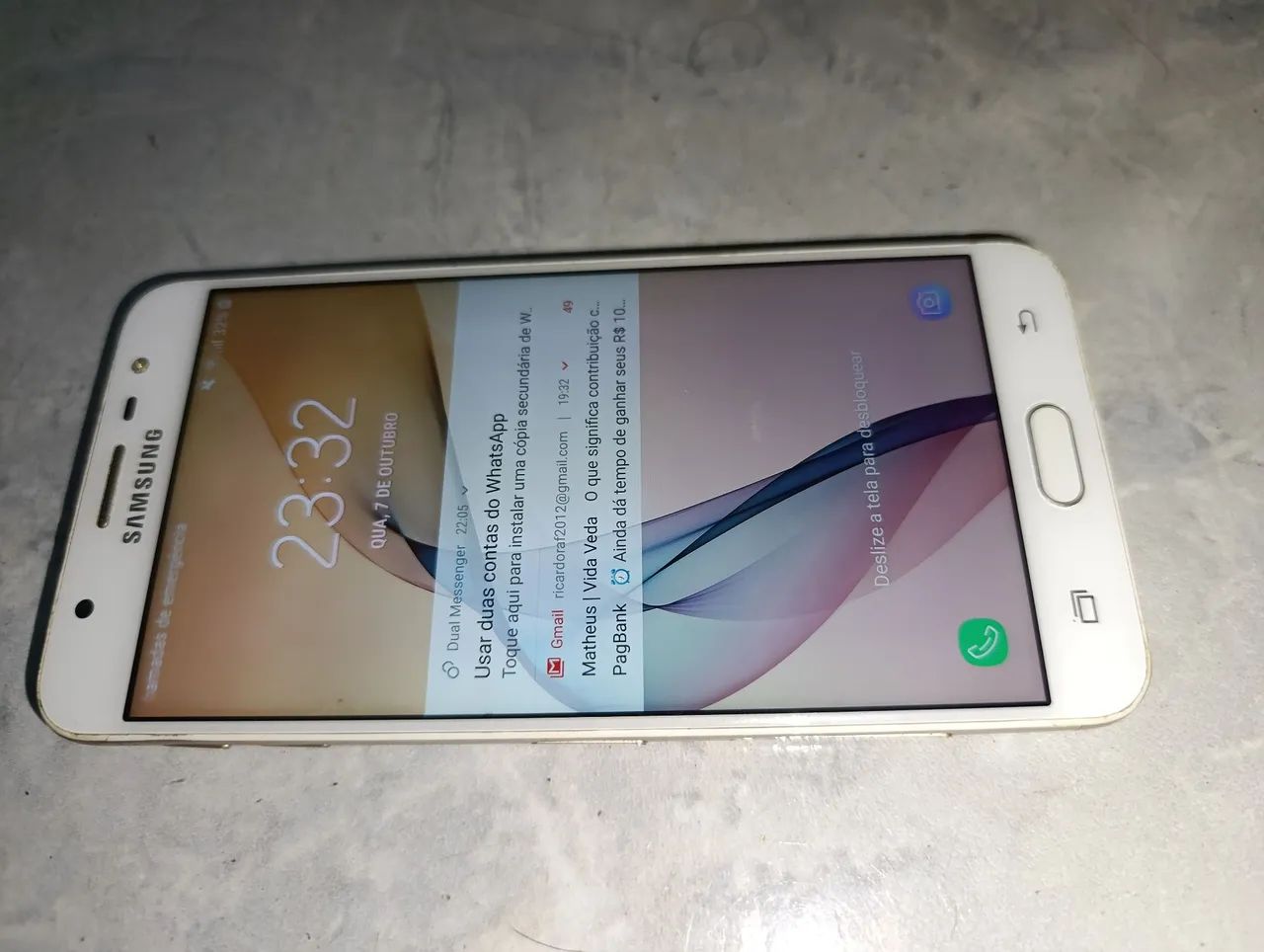 Celular Samsung Galaxy J7 prime (Funcionando tudo) - Foto 2