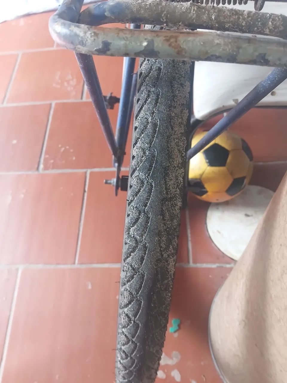 Bicicleta monark antiga barra circular  - Foto 3