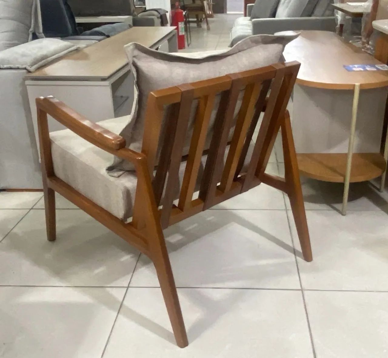 Poltrona Tokio Linho Entrega Rápida - Foto 2