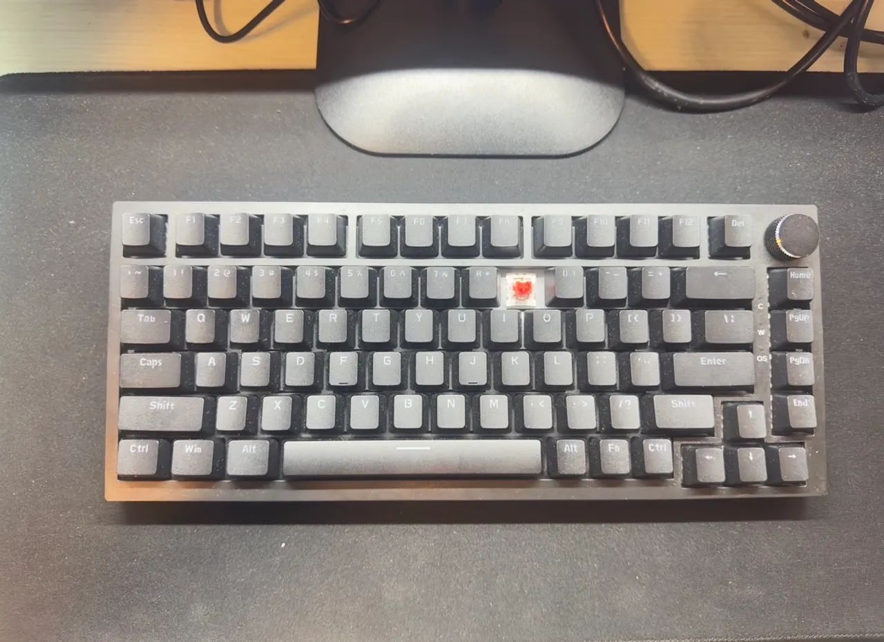 Teclado Mecânico Ajazz Switch Red + Caixa e Acessórios - Foto 5