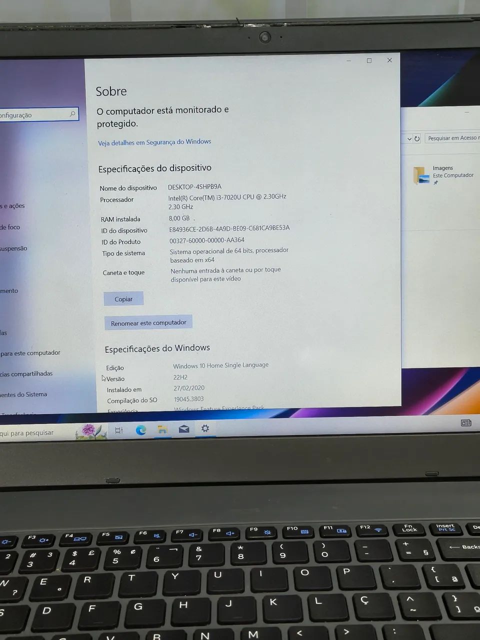 Notebook Samsung i3 tela incrível  - Foto 4