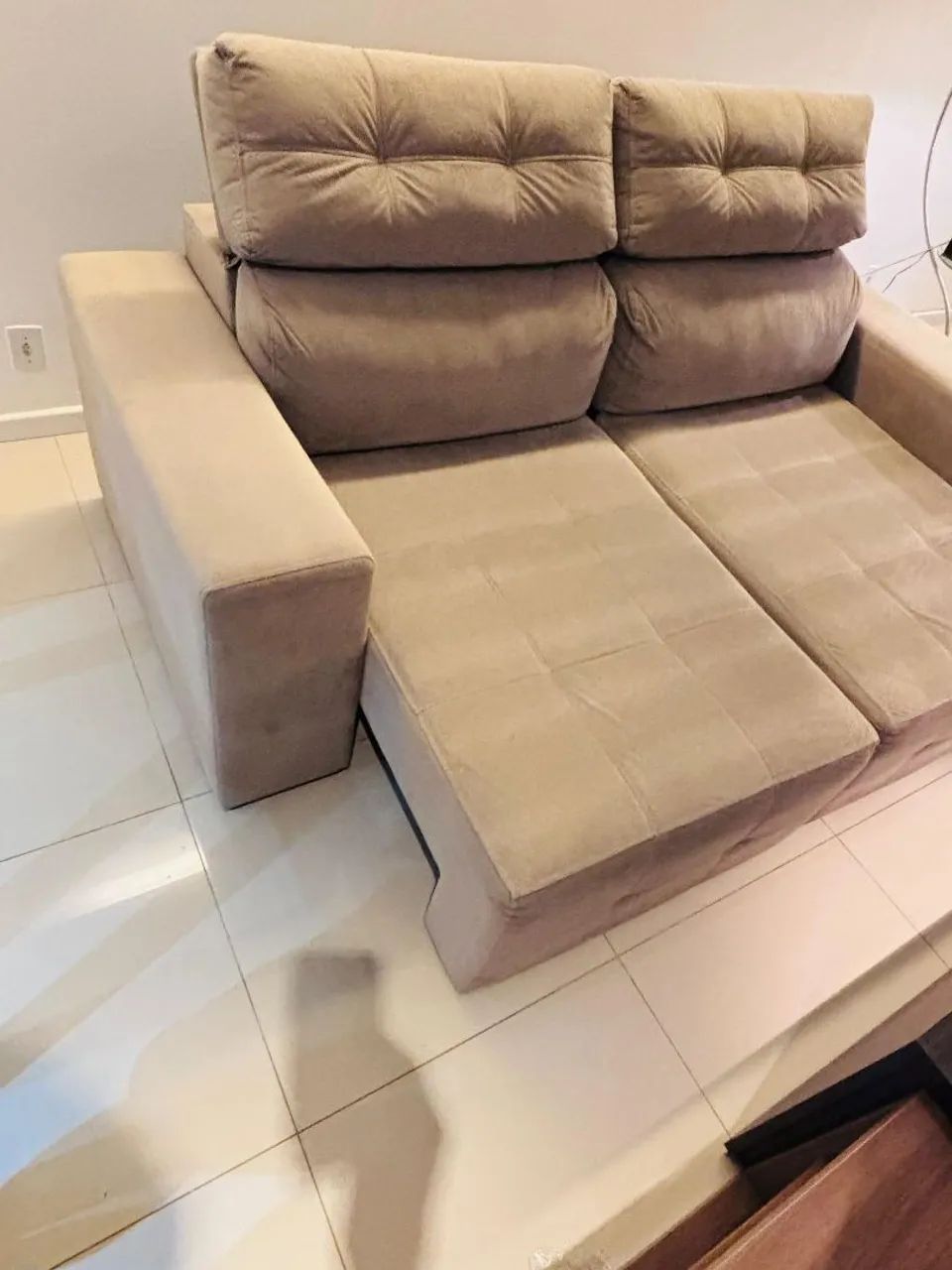 Sofá Retrátil Luxo 65566187202049123