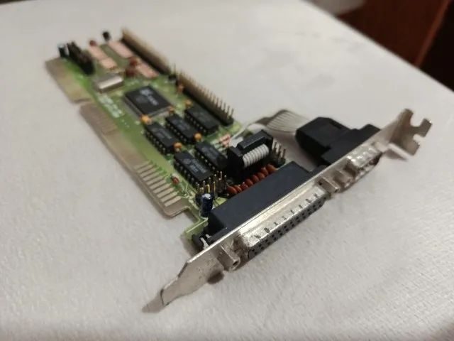 Placa Controladora Multi I/O IDE para 486 386 286 slot ISA - Foto 3