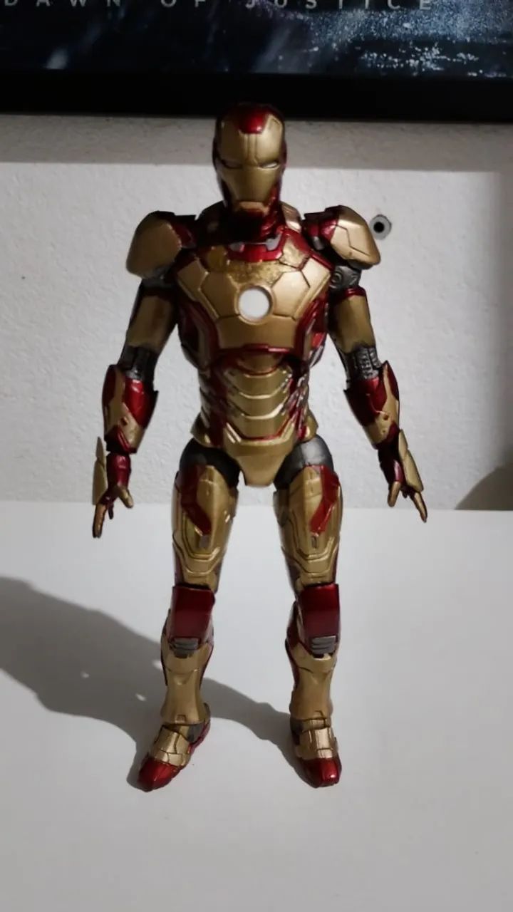 homem de ferro marvel select peça customizada
