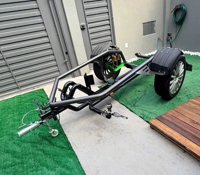 Carretinha basculante TOP!!! (reboque) para moto