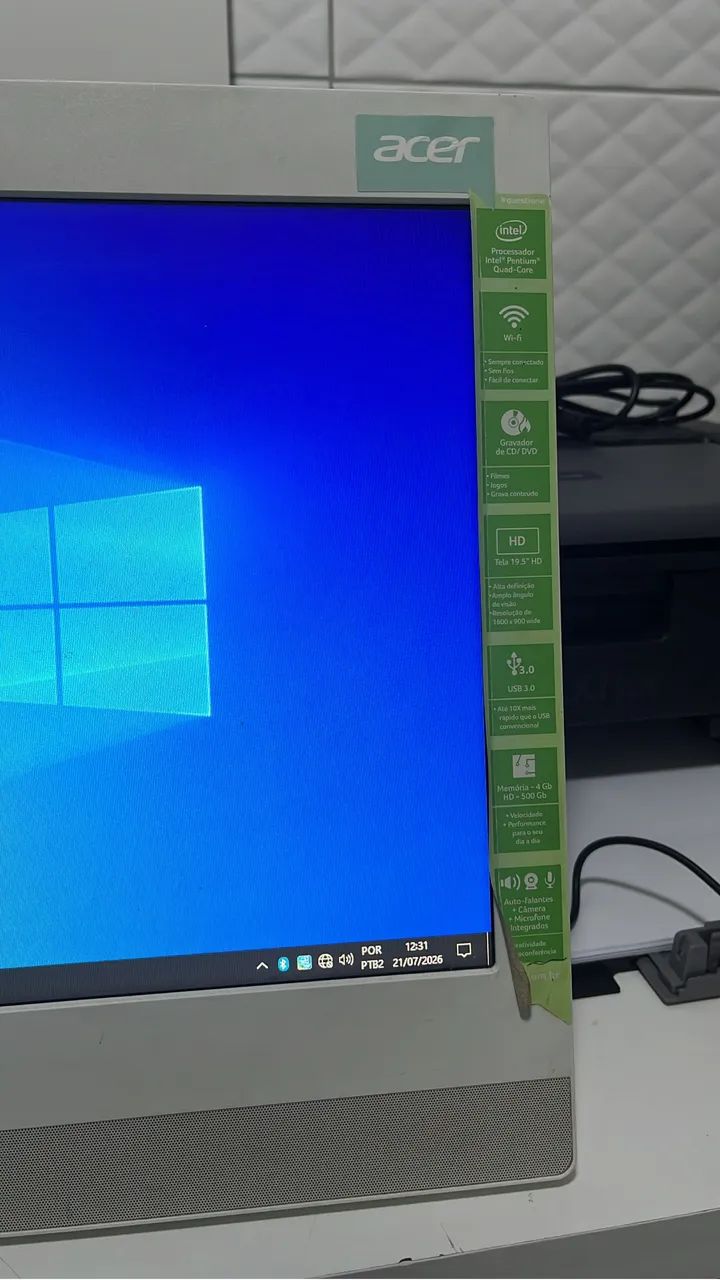 ACER ALL IN ONE - COMPUTADOR/PC COMPLETO! ? - Foto 3