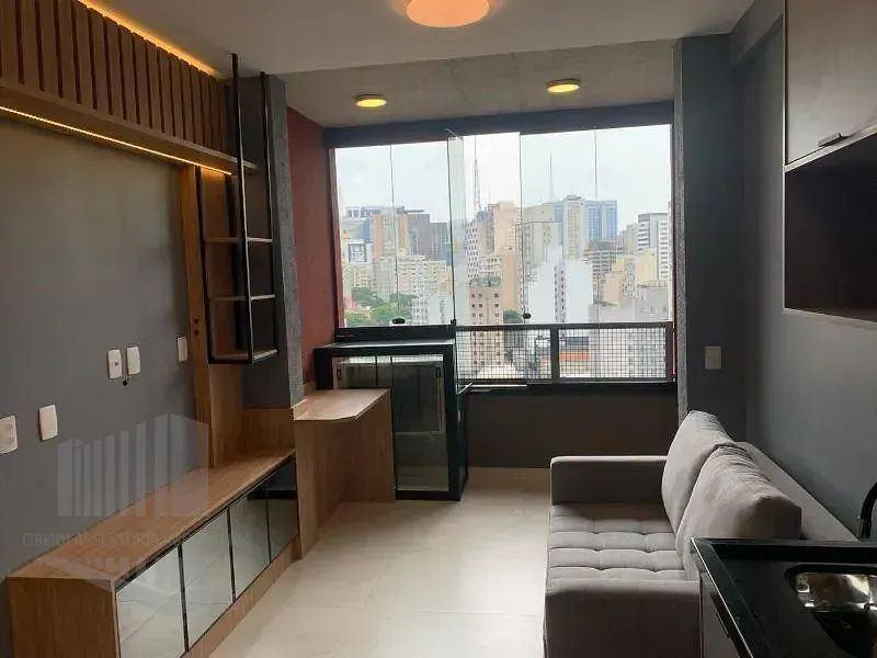 Apartamento 1 dorm. Novo mobiliado para locação, Frei Caneca, São Paulo, SP