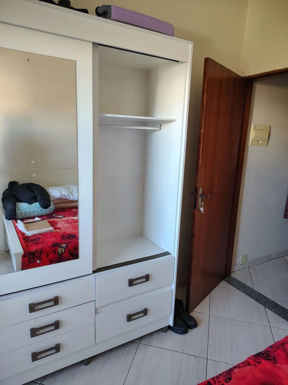 Cama e Guarda roupa - Foto 3