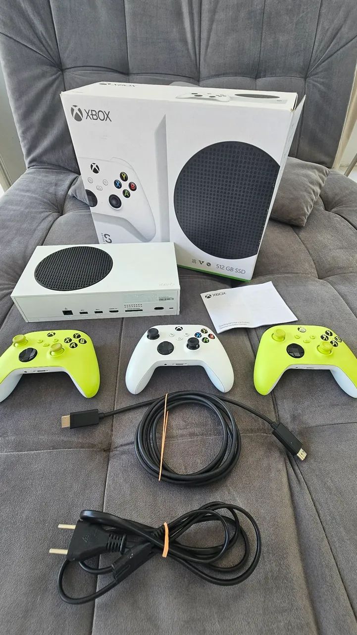 VENDO - Xbox Séries S + controles opcionais - Foto 4