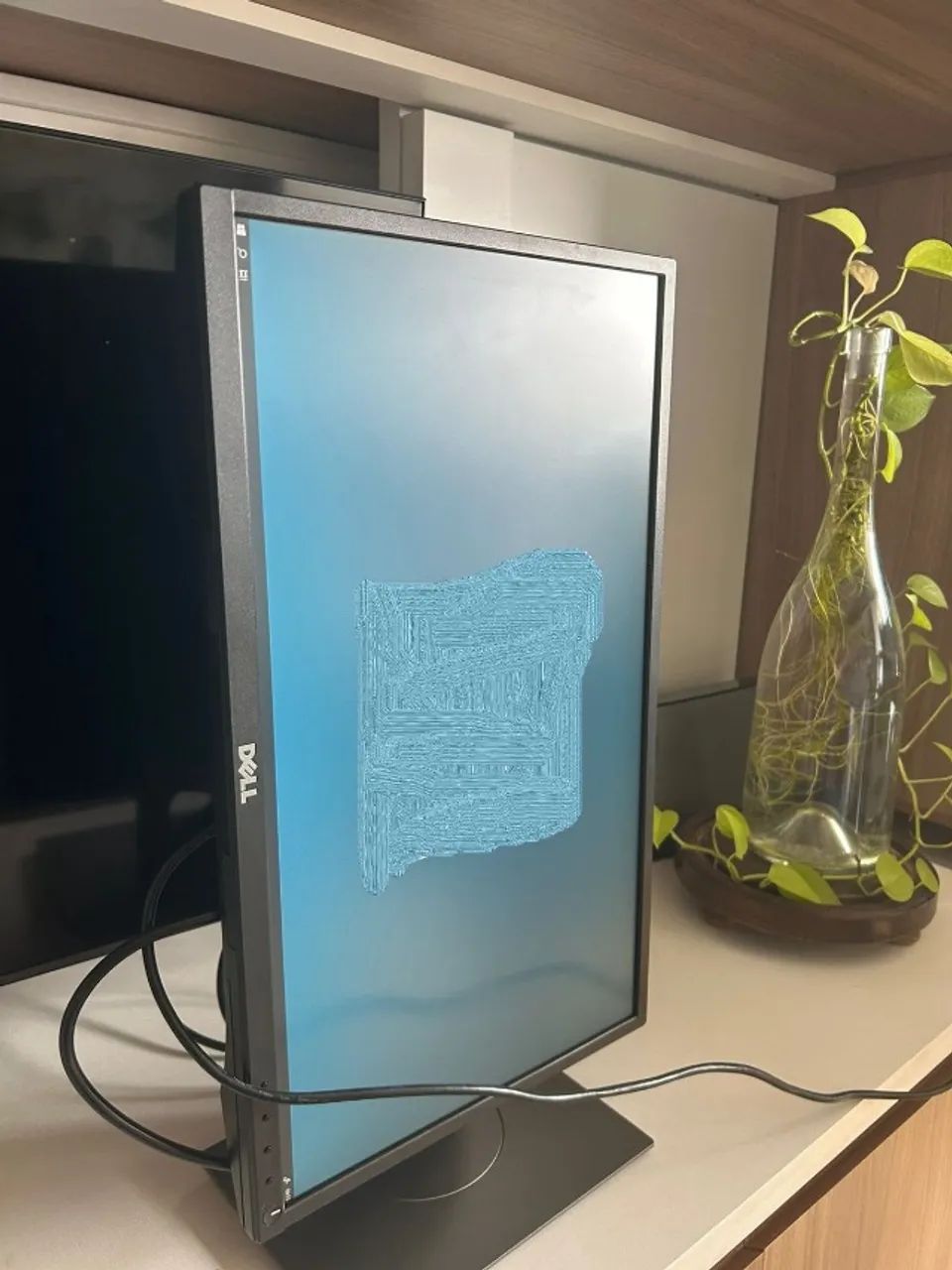 Monitor Dell 21,5" usado - original - possui diversas regulagens - Foto 4